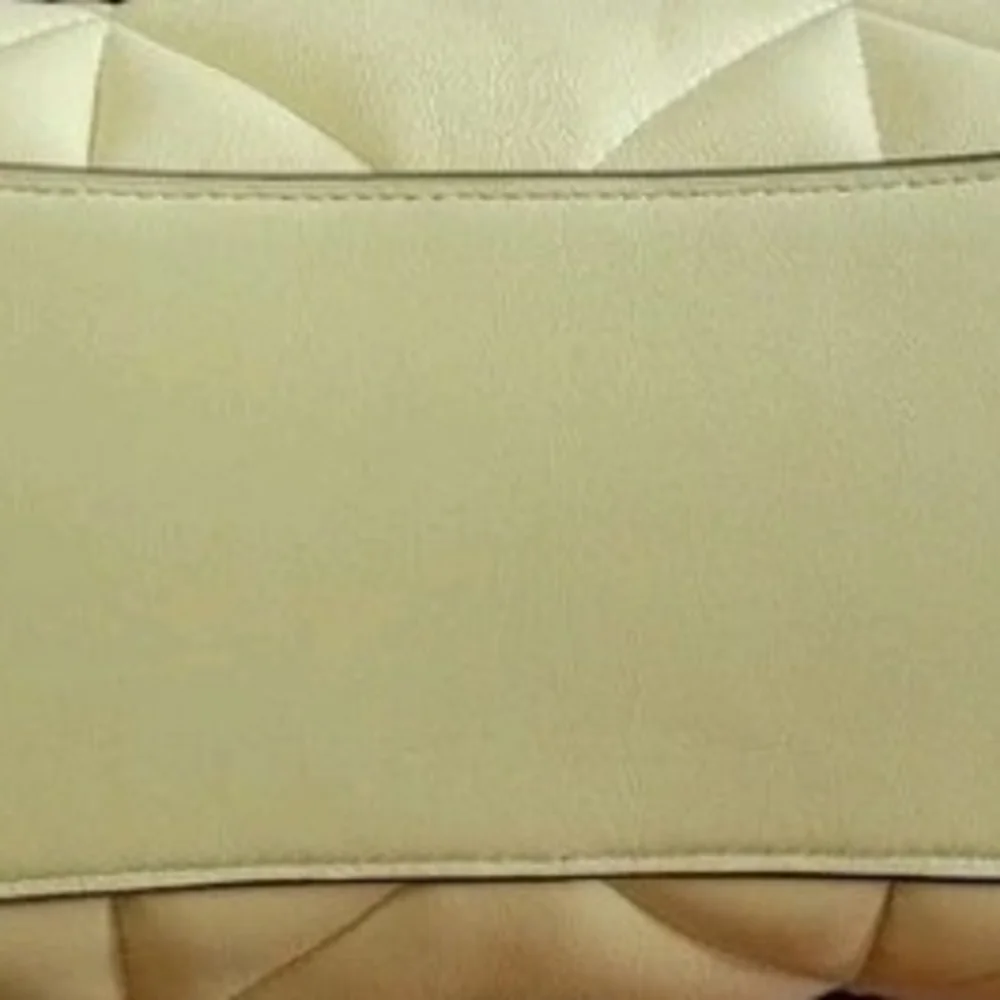 Coach Rowan Satchel In Puffy Leather Silver/Pale Lime - Picture 4 of 7